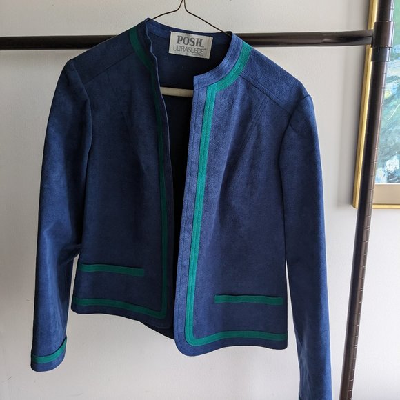 Ultrasuede Blazer - size 8 - Picture 1 of 2